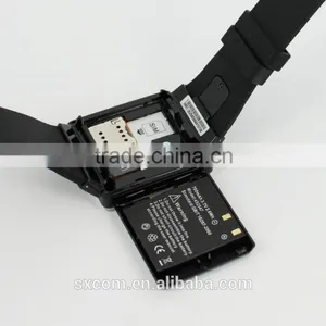 MTK6572 Dual Core Android 4.4 3G WiFi Sim Card Smart Watch Phone With GPS FM Radio MP3 MP4 thumbnail-6