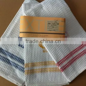 White Waffle Embroidery Kitchen Towel thumbnail-1