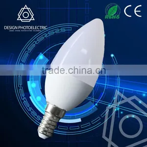 Led Candle Light With Glass Cover E27 E26 B22 Base High Lumen Candle Light Led Lamp E14 C37 Candle Light thumbnail-1