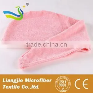 Custom Terry Cloth Hair Towels Hair Turban Hand Embroidery Designs thumbnail-3