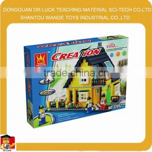 3D Puzzle House Villa Toys Kids Toys Building Brick thumbnail-1