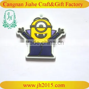 Promotional Gift Cheap Custom Fashion Keychain Rubber Soft Pvc Key Chain thumbnail-5