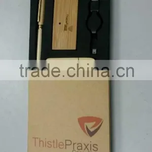 Bamboo Mouse Usb HUB Travel Computer Gift Kit thumbnail-2