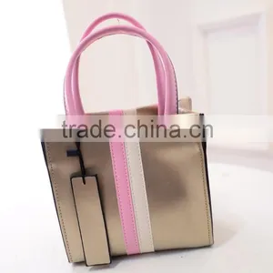 High Quality pu Customized Mini Chic Tote Fashion Bags Ladies Bags thumbnail-2