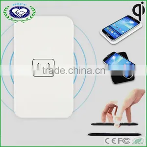 Qi Wireless Charging Pad +Receiver Kit For IPhone 6S 6+ 5 Samsung Galaxy S5 Note thumbnail-1