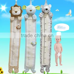 Children Plush Lion Toys Height Measure Growth Chart Ruler thumbnail-1