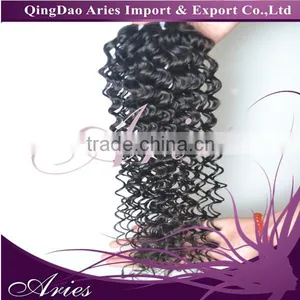 100% Virgin Peruvian Curly Hair Extensions 1 Bundle Human Hair Weaves Weft thumbnail-2