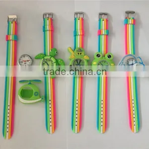 Newest Rainbow Water Resistant Wristband Watches Wristwatches Silicone thumbnail-1