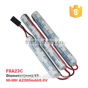 HOT!!! FireFox High Power Airsoft A 9.6v 2300mah Battery Rechargeable Battery Gun Battery thumbnail-1
