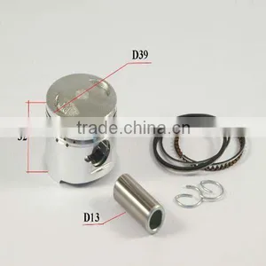 39mm Pision Set for 50cc 2 Stroke Scooter Engine Parts thumbnail-1
