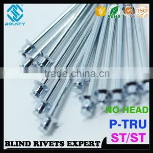 HIGH QUALITY DOUBLE CSK COUNTERSUNK STEEL POP PT RIVETS FOR COMPUTER ENCLOSURES thumbnail-3