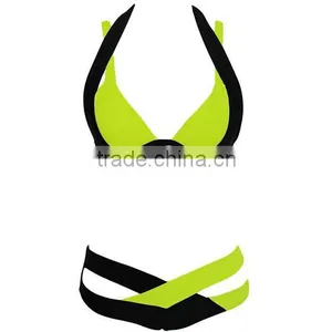 2015 Xxx Hot Sex Bikini,Ethnic Crochet Ladies Bikini Swimwear Quality Choice thumbnail-4
