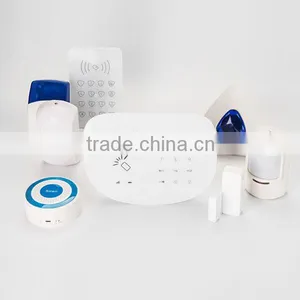 Wireless GSM Home Security Alarm System, Android+IOS APP Wireless Alarm, RFID GSM Home Wireless Alarm thumbnail-4