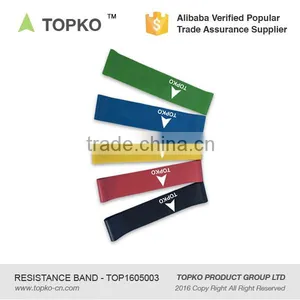 High Quality 5 Sets Stretching Exercise Loop Resistance Bands thumbnail-1