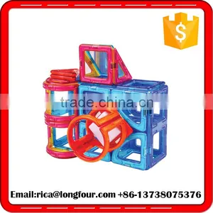 Playmag Plastic Magnetic Tiles Gift Set thumbnail-3