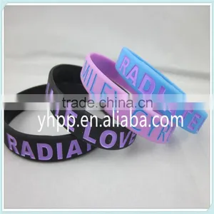 Custom RADIATE LOVE - MILEY CYRUS WRISTBAND BRACELET thumbnail-1