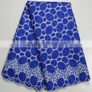 2015 New Arrival Embroidery Organza Lace Fabric Africa Organza Lace Wedding Dress thumbnail-2
