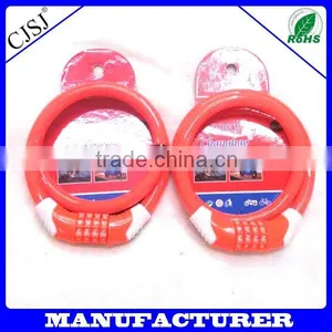 2014 New Style Strong Blue Numbe Wheel Specialized Retractable Bike Cable Lock thumbnail-3