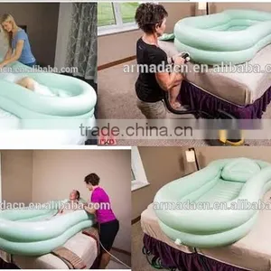 Home Care Three Layers Inflatable Adult Bathtub for Disability Aids thumbnail-6