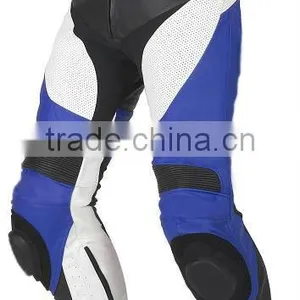 Mens Professional Leather Motorbike Racing Pant thumbnail-1