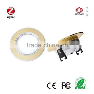 LINGAN Zigbee Control Tunable White LED Remote Control Zigbee Ceiling Downlight thumbnail-1