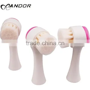 Beauty Needs Facial White ABS Handle Andor Silicone Face Brush thumbnail-4