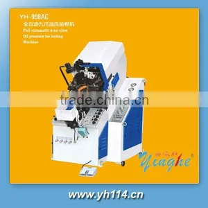 High End Full-automatic Nine-claw Oil Pressure Toe Lasing Machine thumbnail-1