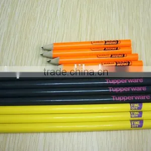 Wood Pencil Wholesale Short Pencils With Eraser for Drawing and Writing thumbnail-1