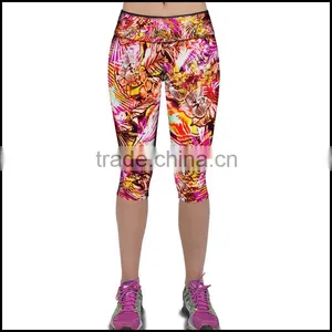 Wholesale Cheap 3/4 Cargo Sublimation Pants or Printing Pants Made in China thumbnail-1