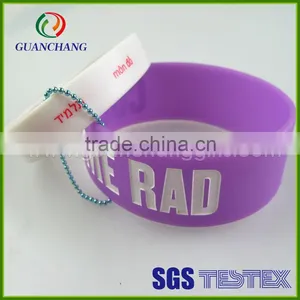 Wholesale Custom High Quality Fashion Energy Engraved Logo Festival Silicone Wristband Debossed for Events Bulk Buy From China thumbnail-5