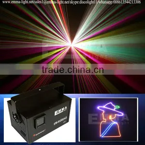 2016 Newest 2w RGB Projector Christmas Lasers Light Stage Effect Equipment Rgb Animation Disco Laser Show Light for Sale thumbnail-1