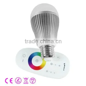 6w Rgb Wifi Led Bulb + 2.4G rf Wireless Touch Remoter thumbnail-1