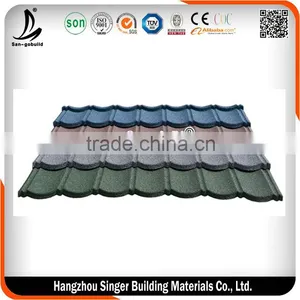 SGB002 Colorful Stone Coated Clay Roofing Tile Design thumbnail-5