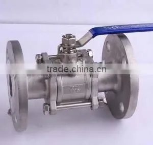 3-PC Type Stainless Steel Flanged Ball Valve thumbnail-1