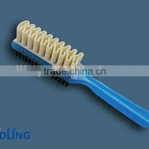 Blue Plastic Handle Rubber Shoe Brush thumbnail-1