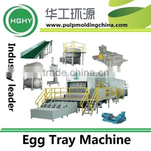 Large Capacity Egg Tray Machine Production Line Fully Automatic Wholesale From China Industry First Factory HGHY Easy to Operate thumbnail-1