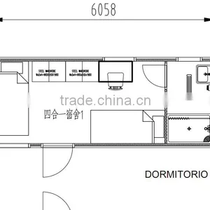 CILC Easy Convinient Assembled Prefabricated Container House for Dormitory thumbnail-1