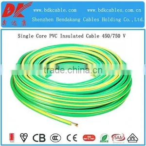 Pvc Single Core Cable Flexible Copper 450/750v Power Cables Size 2.5mm Single Core Multistrand Electrical Cables thumbnail-3
