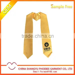 Wholesale Shiny Satin Imprinted Honor Stoles thumbnail-1