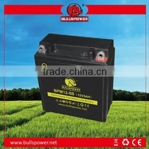 12V 5Ah Maintenance Free Motorcycle Battery With Aicd thumbnail-1