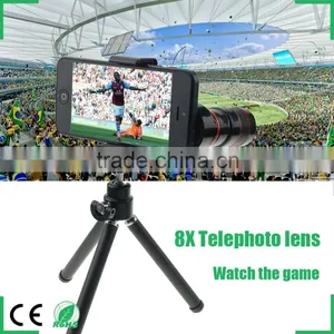 Universal 8x Zoom Telescope Telephoto Camera Lens for Samsung Galaxy Note 4 3 2 S6 S5 S4 thumbnail-4
