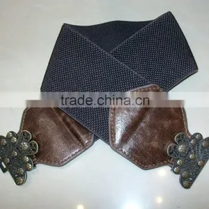Lady Two Joint Buckle With Elastic Belt thumbnail-1