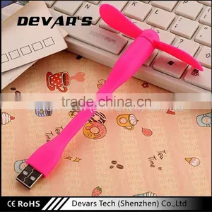 2016 Newly Design Poratble Led Flashing Message Air Cooler Fan Mini Fan Supplier's Choice thumbnail-3