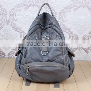 Hot Sale Lychee Lines Design PU Double Shoulder Bag Classy Shoulder Bags thumbnail-1