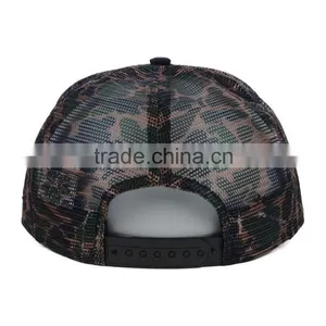 Wholesale Trucker Hat Logo Camo Cap Custom Trucker Mesh Cap thumbnail-3