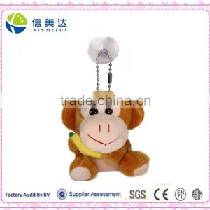 Monkey Plush Stuffed Animal Keychain 10cm thumbnail-2