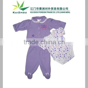 100% Cotton Interlock Baby Winter Set thumbnail-1