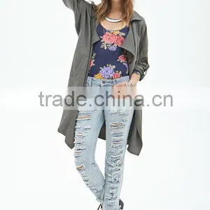 2014 Bodysuit Floral Printed Apparel for Women Bodysuit Cheap Female Clothing Quality Choice thumbnail-6