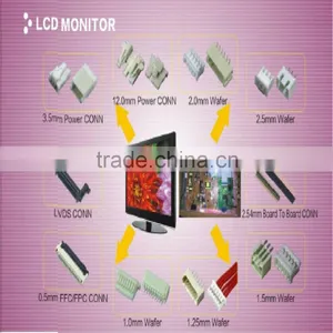 1.27 mm (0.500") Pitch 12 Pin Header Connector RIGHT/VERTICAL ANGLE, DOUBLE ROW thumbnail-4