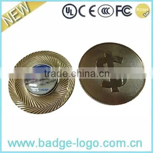 Old Western Style Customized Design Metal Coin Bezel thumbnail-2